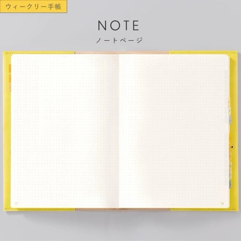NEW 2026 JAPAN SUNNY Planner January Start B6 Silver Schedule Book